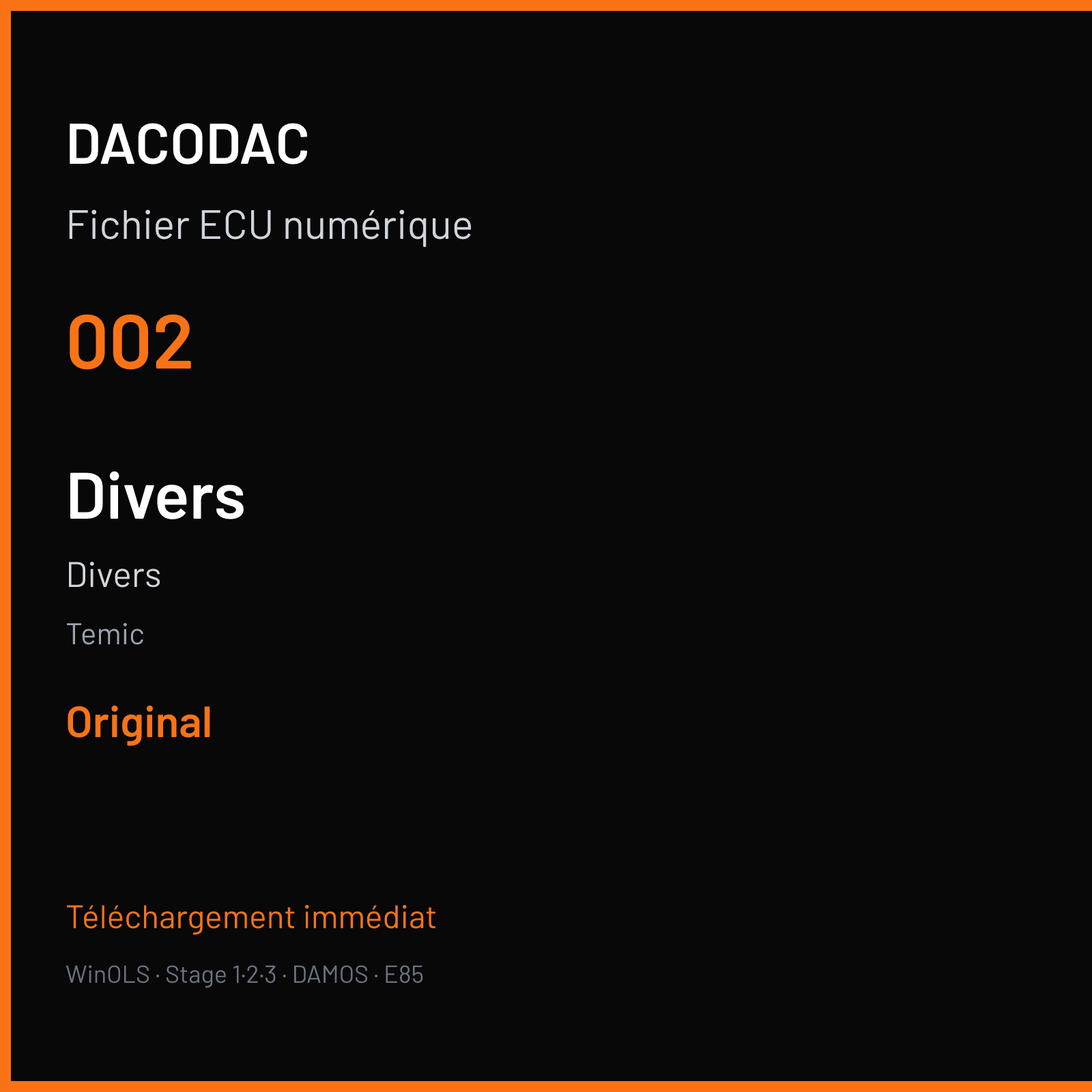 Divers (1998) — Temic — 002 — Original