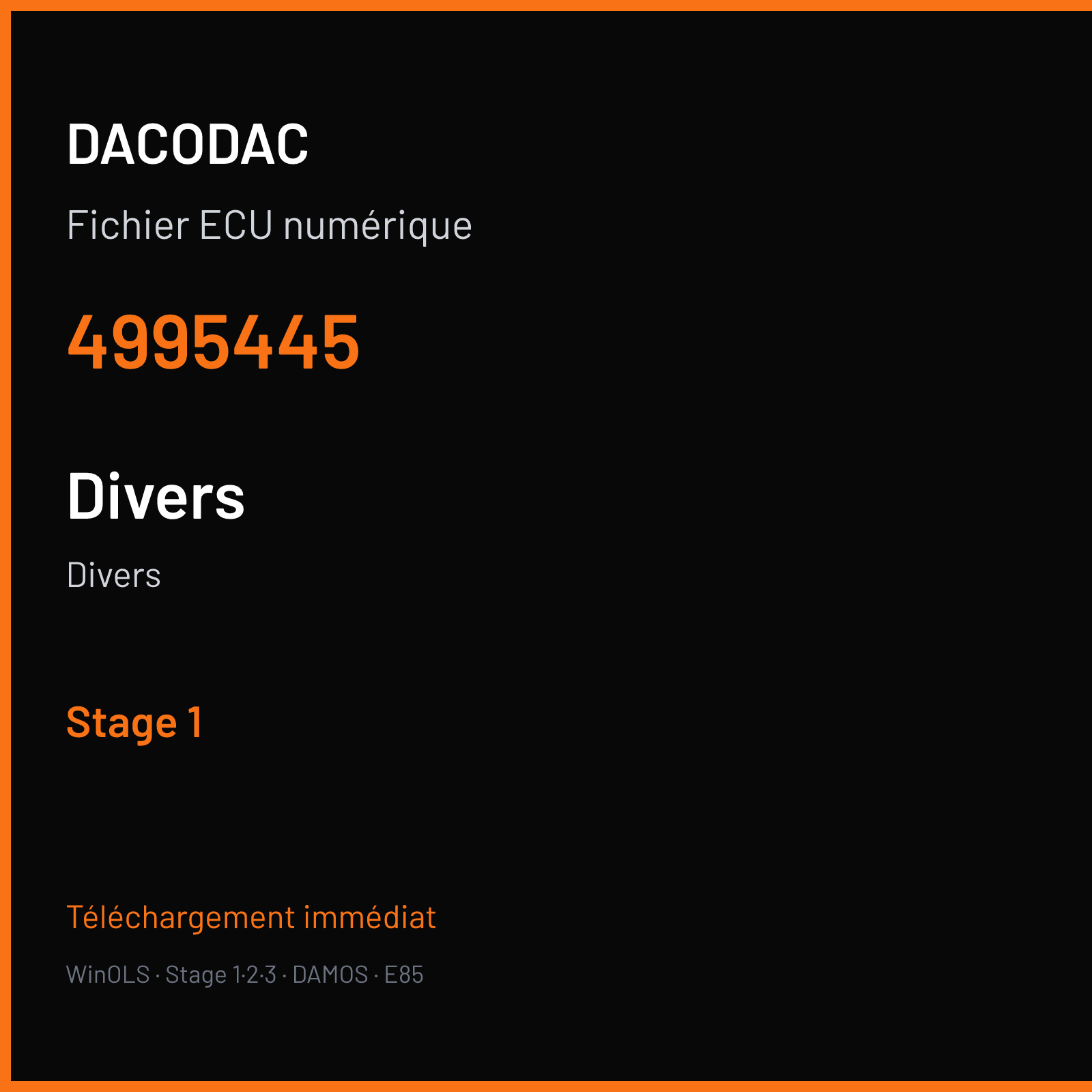 Divers — 4995445 — Stage 1