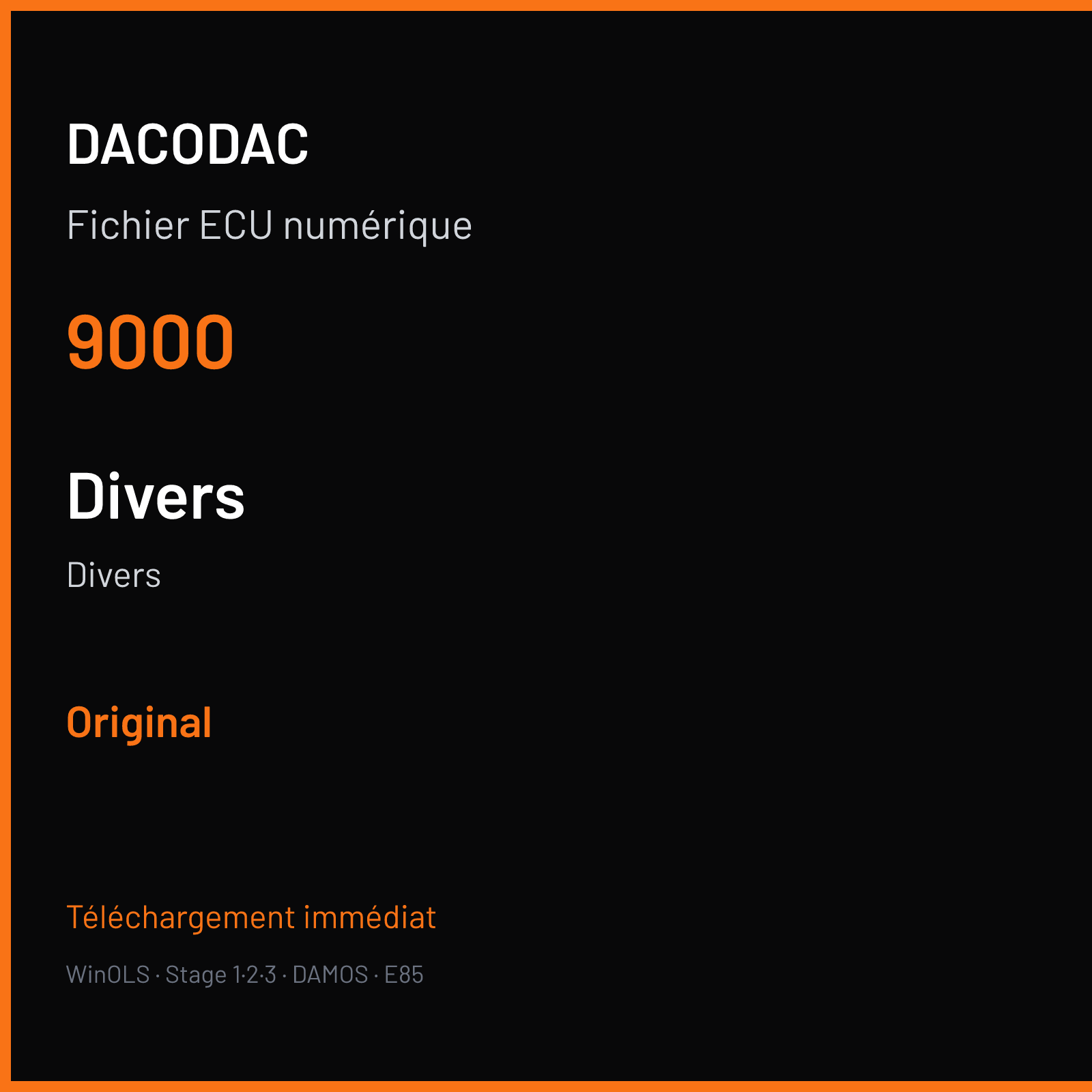 Divers (2001) — 9000 — Original
