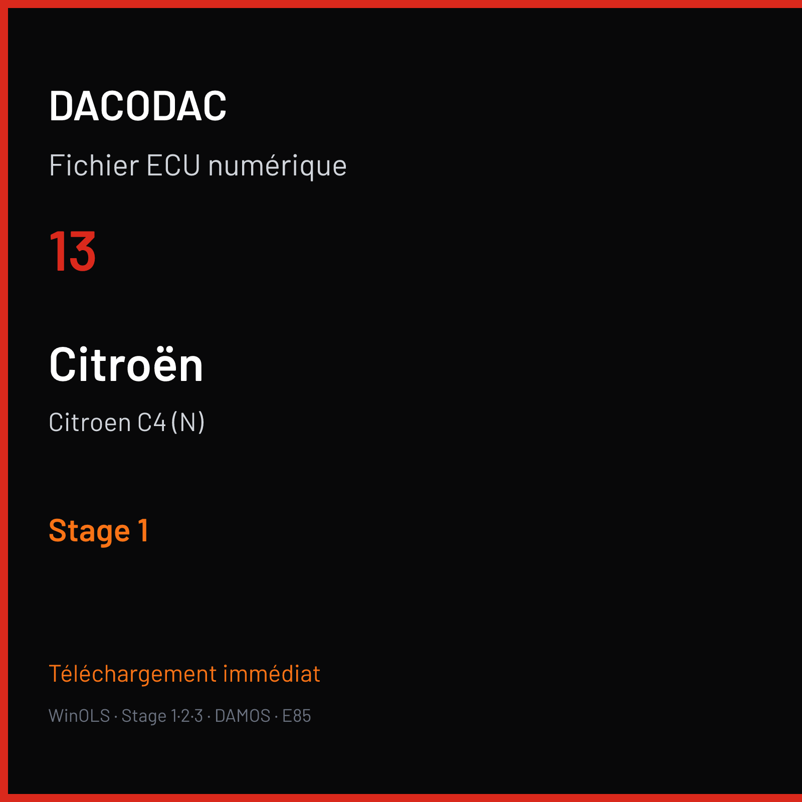 Citroen C4 (N) (2012) — 13 — Stage 1