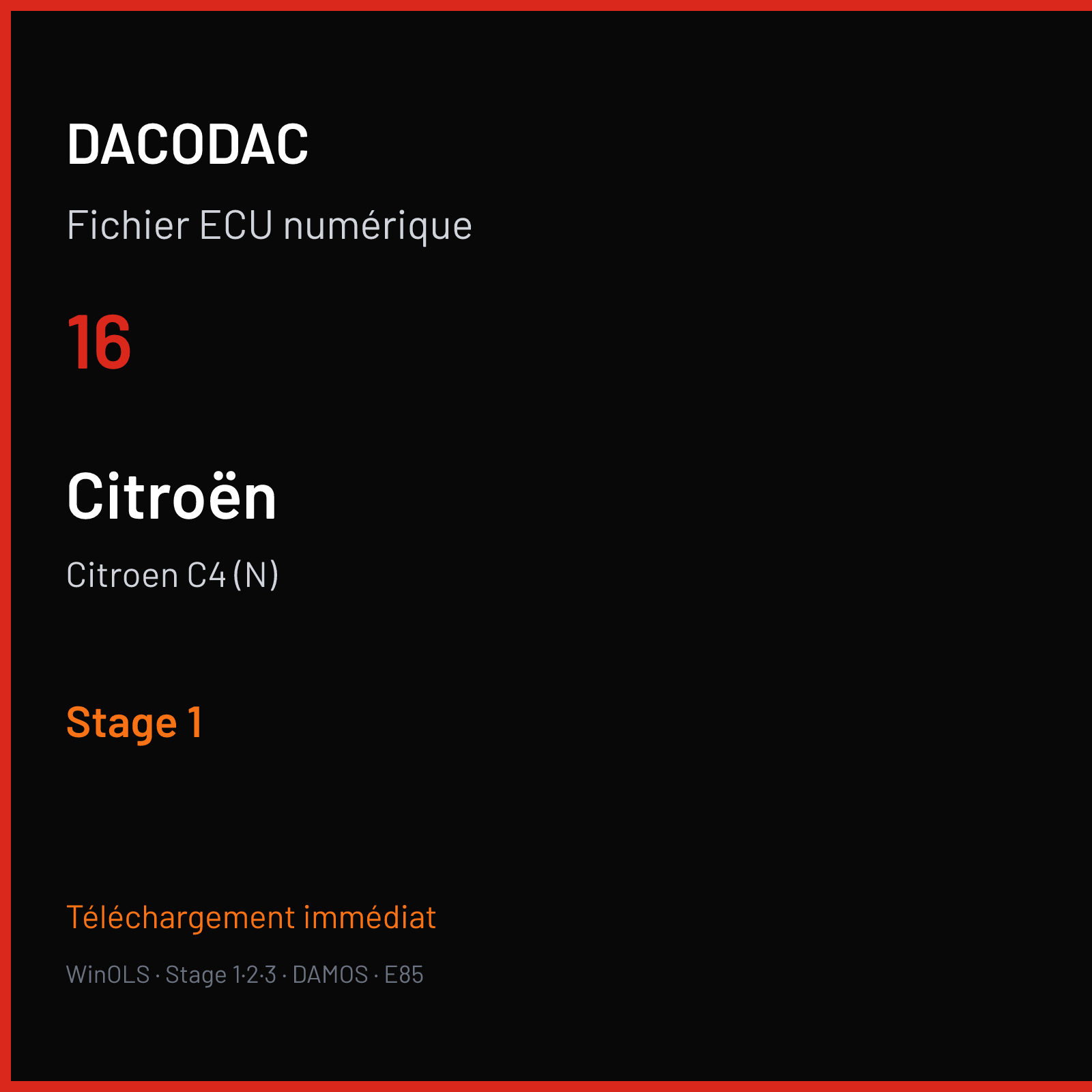 Citroen C4 (N) (2012) — 16 — Stage 1