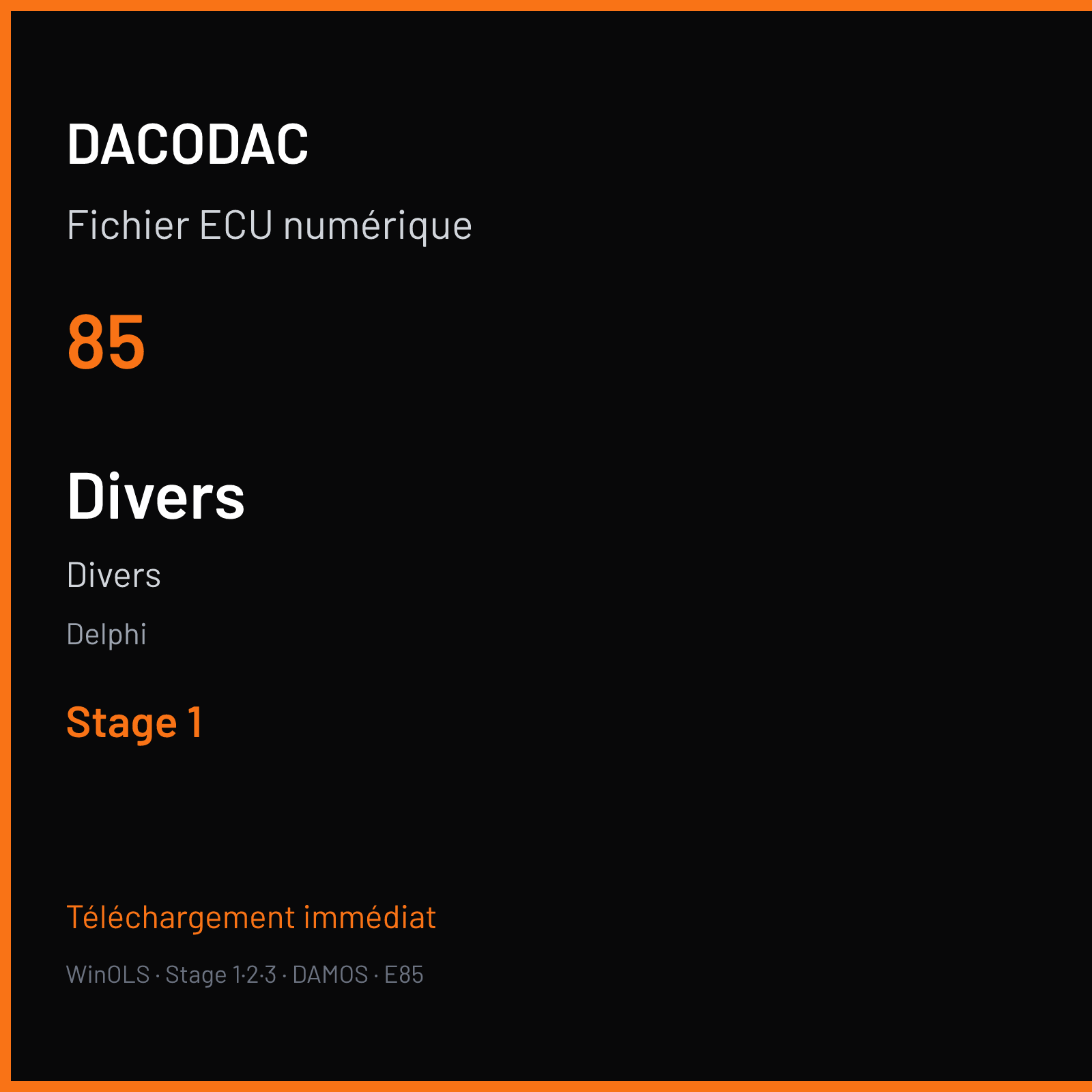 Divers — Delphi — 85 — Stage 1