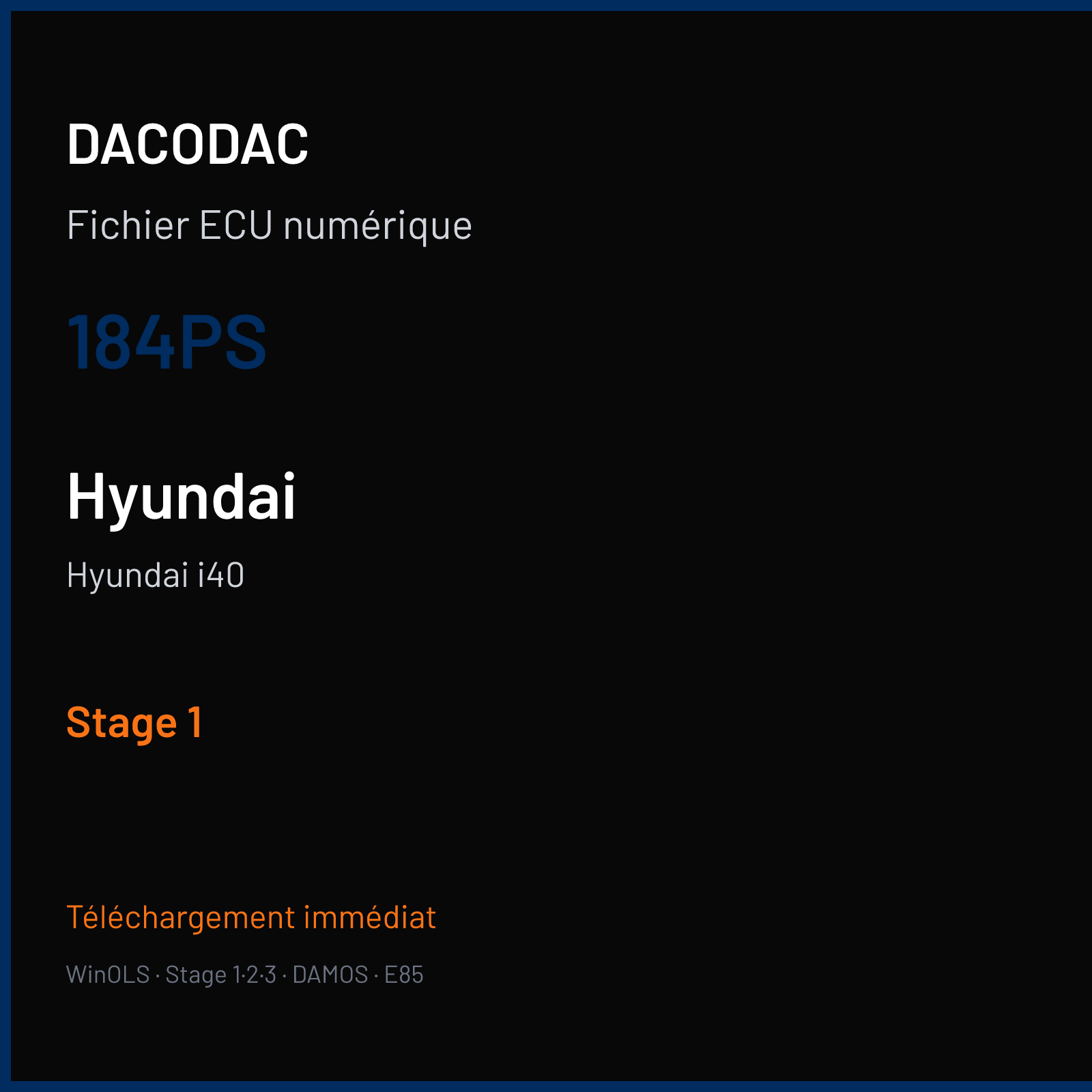 Hyundai i40 (2018) — 184PS — Stage 1
