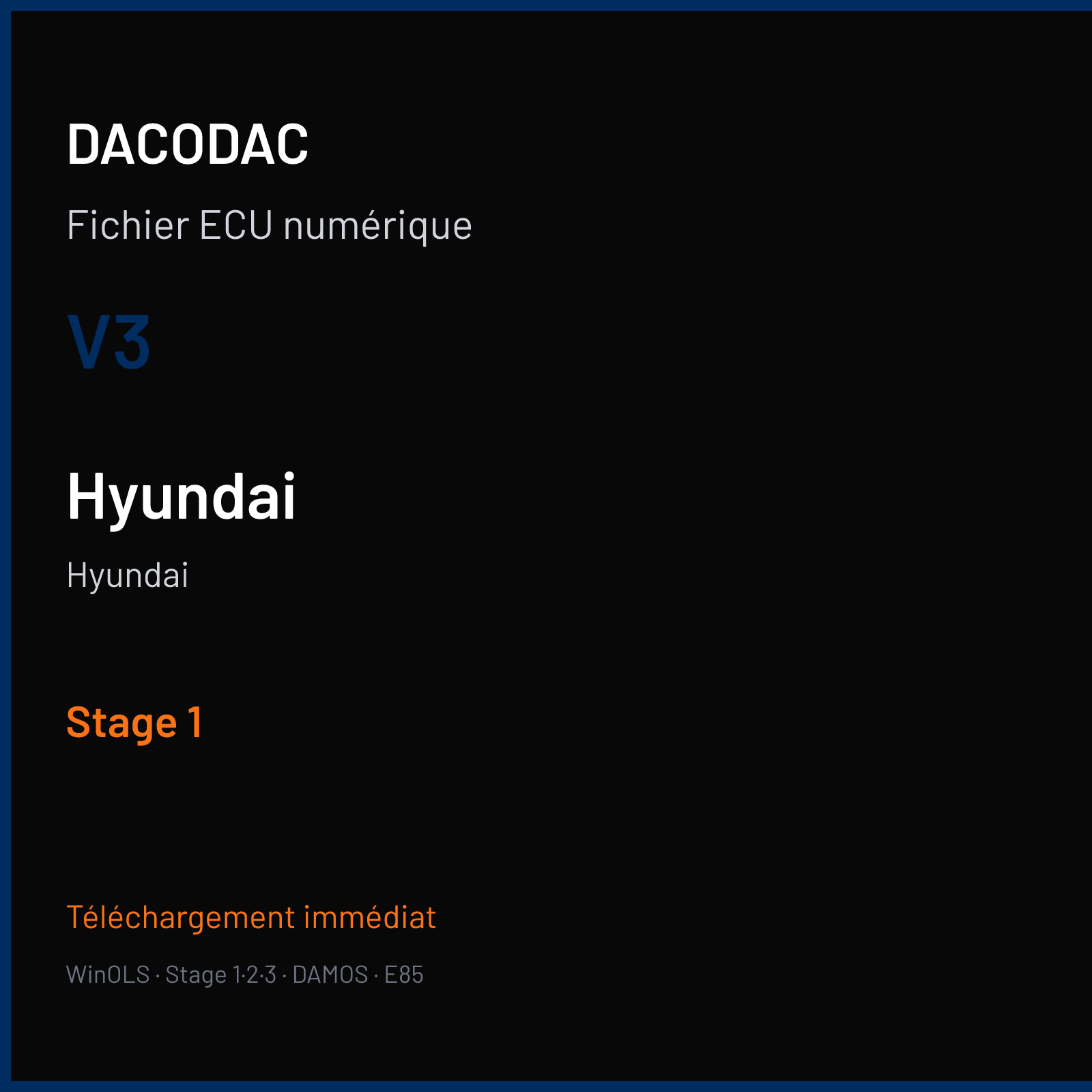 Hyundai — V3 — Stage 1