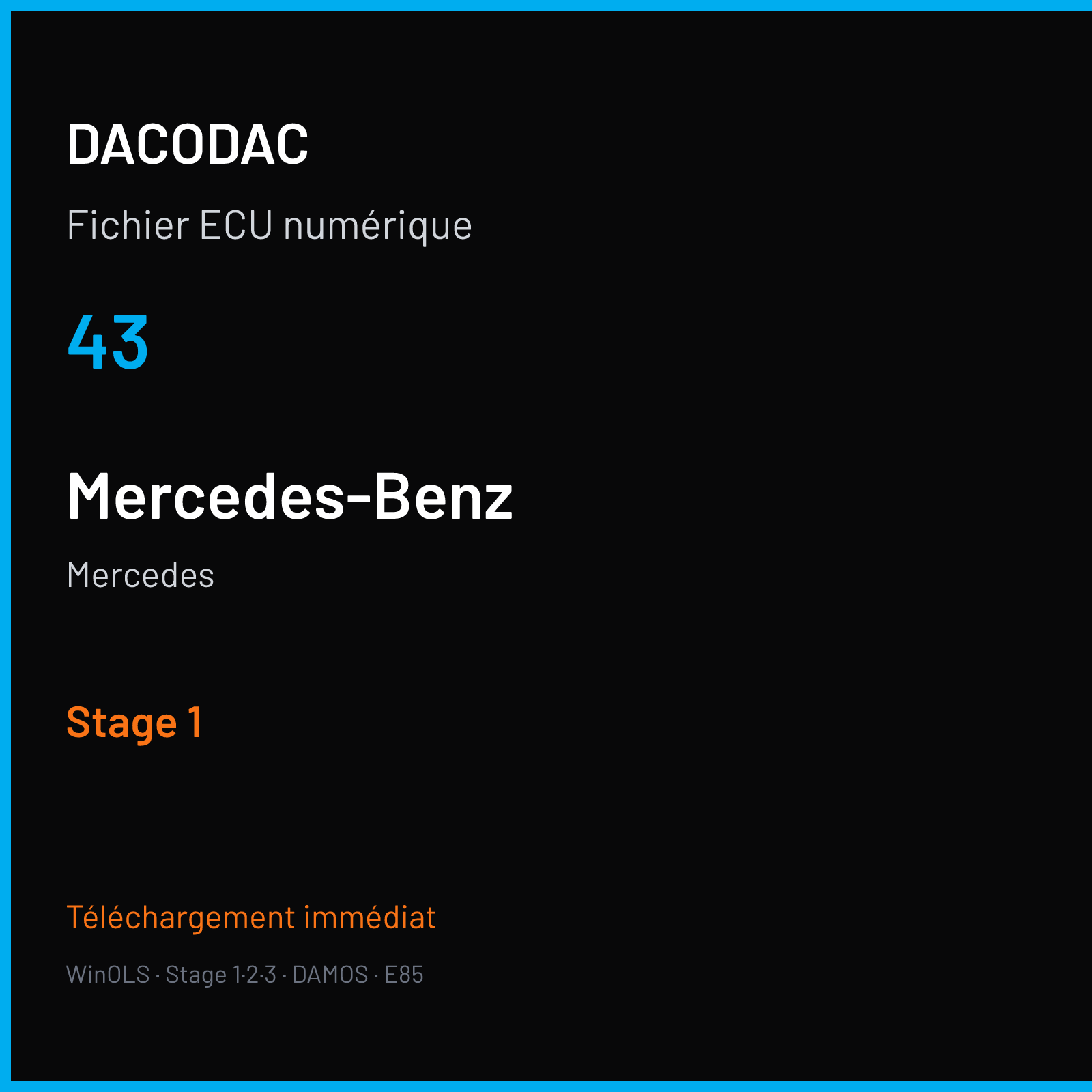 Mercedes (1999) — 43 — Stage 1