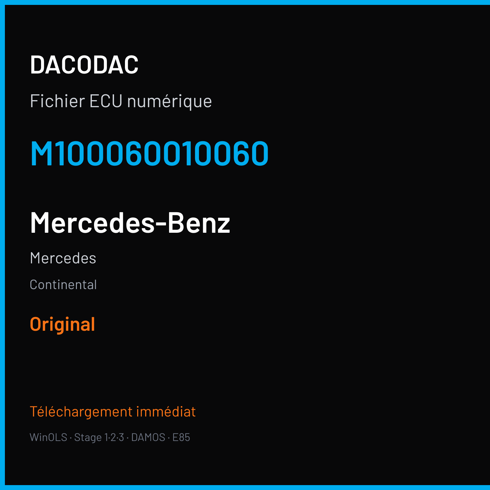 Mercedes (2002) — Continental — M100060010060 — Original