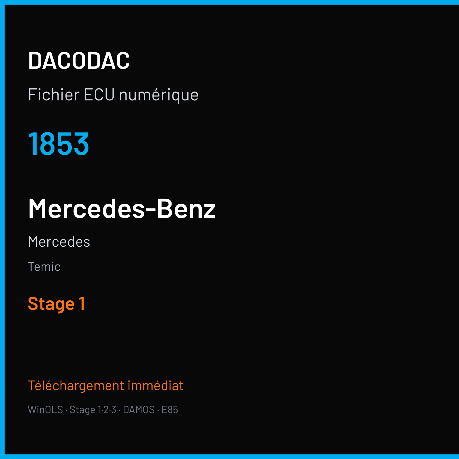 Mercedes (2006) — Temic — 1853 — Stage 1
