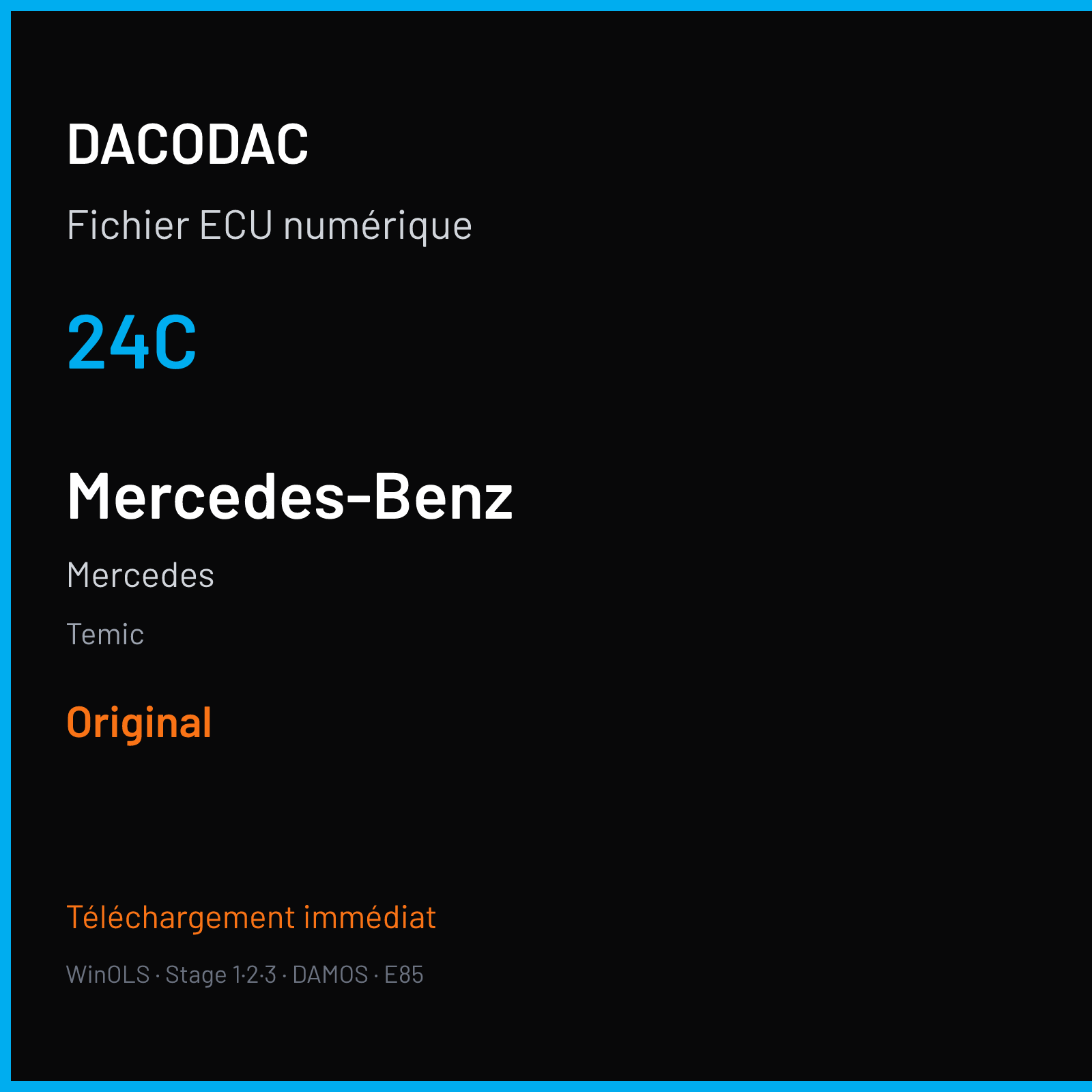 Mercedes (2018) — Temic — 24C — Original