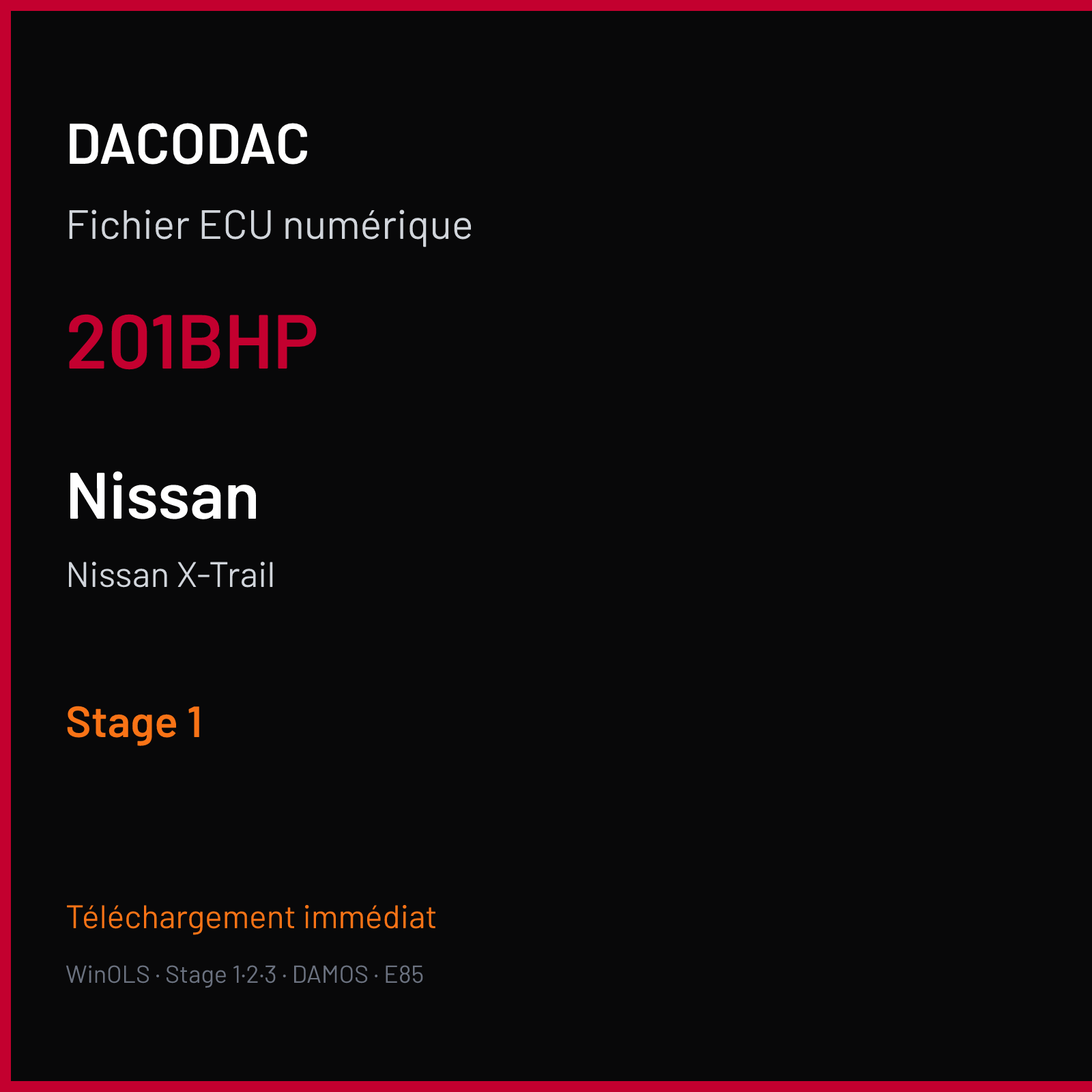 Nissan X-Trail (2015) — 201BHP — Stage 1