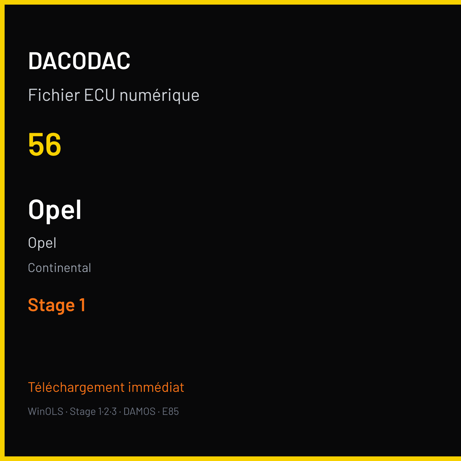 Opel (1997) — Continental — 56 — Stage 1