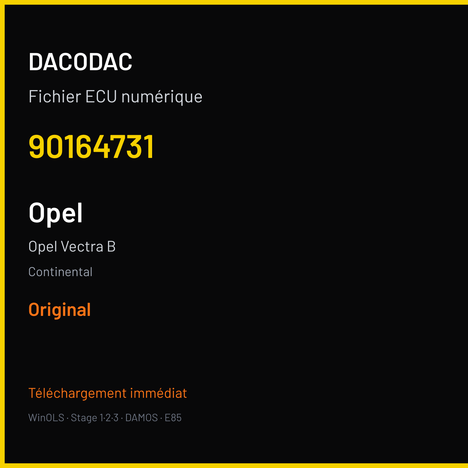 Opel Vectra B (1997) — Continental — 90164731 — Original