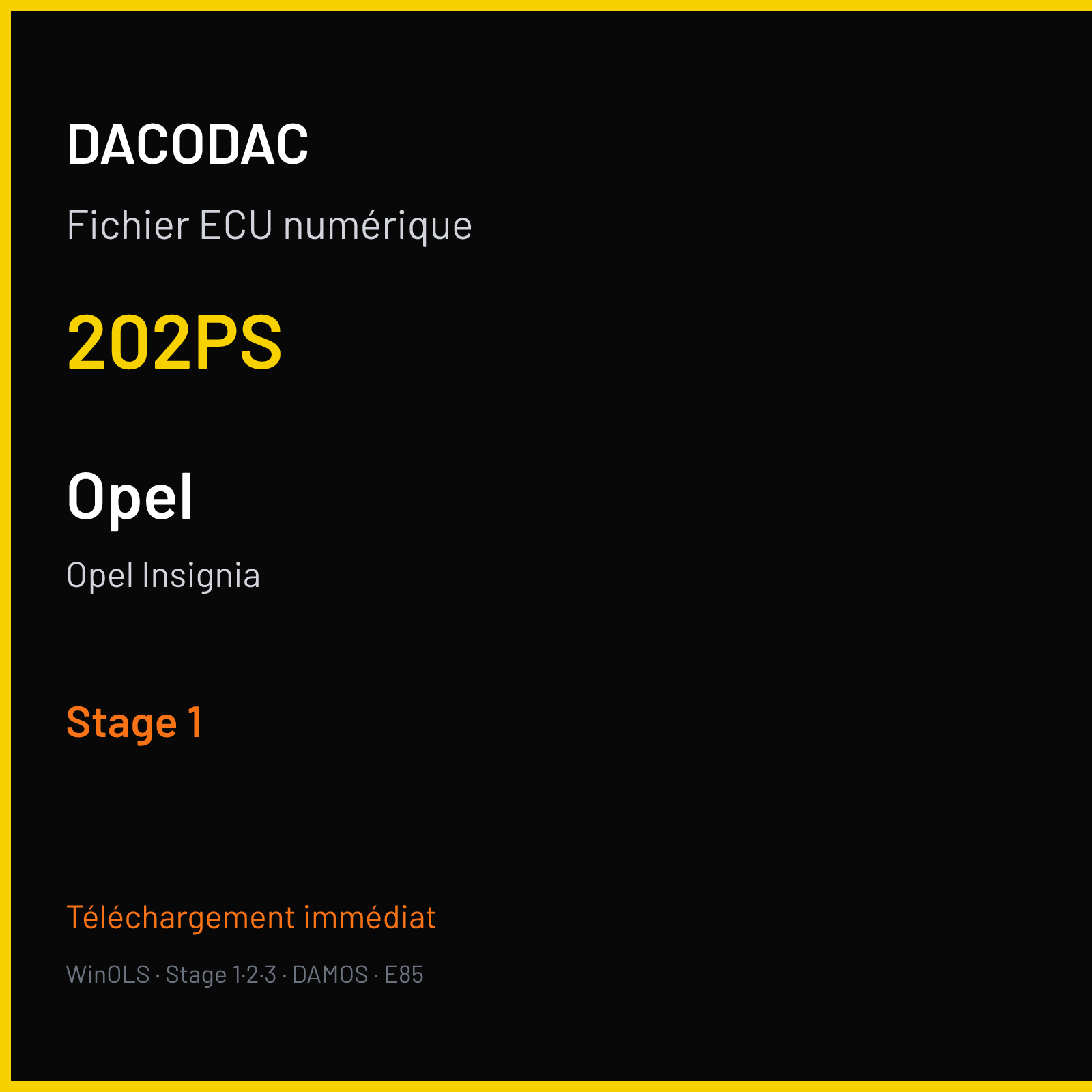 Opel Insignia — 202PS — Stage 1