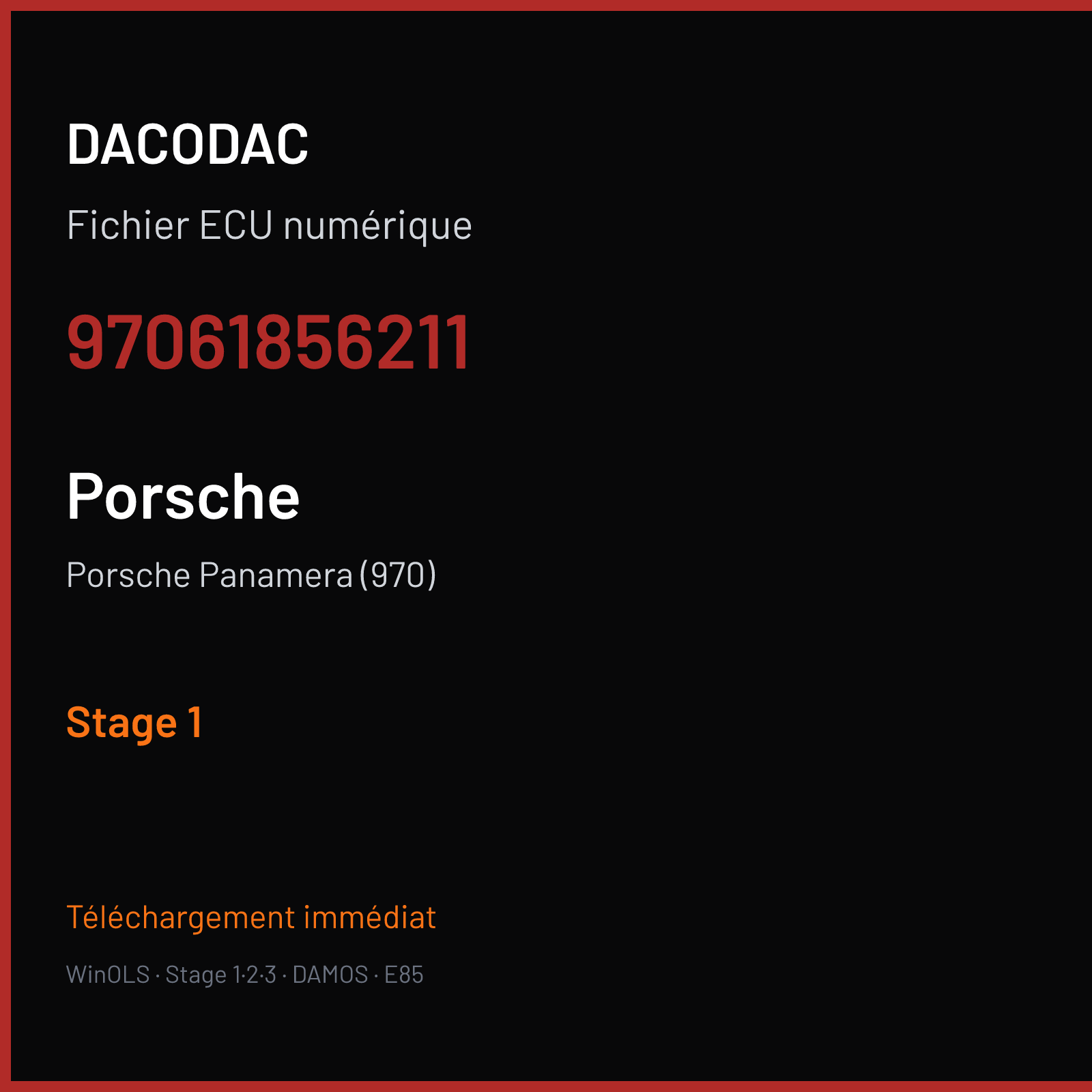 Porsche Panamera (970) — 97061856211 — Stage 1