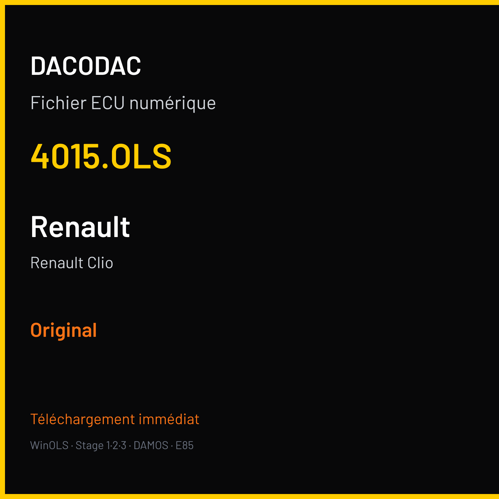 Renault Clio (2008) — 4015.OLS — Original