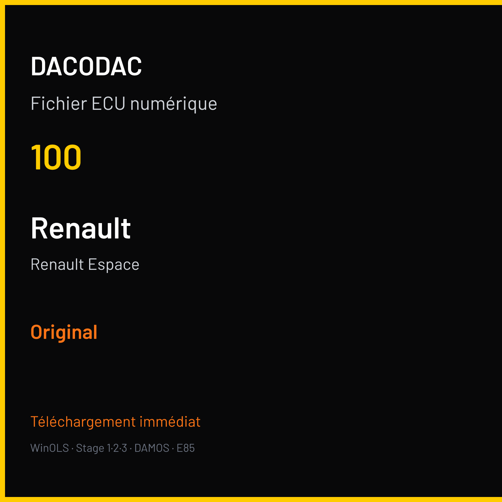 Renault Espace (2015) — 100 — Original