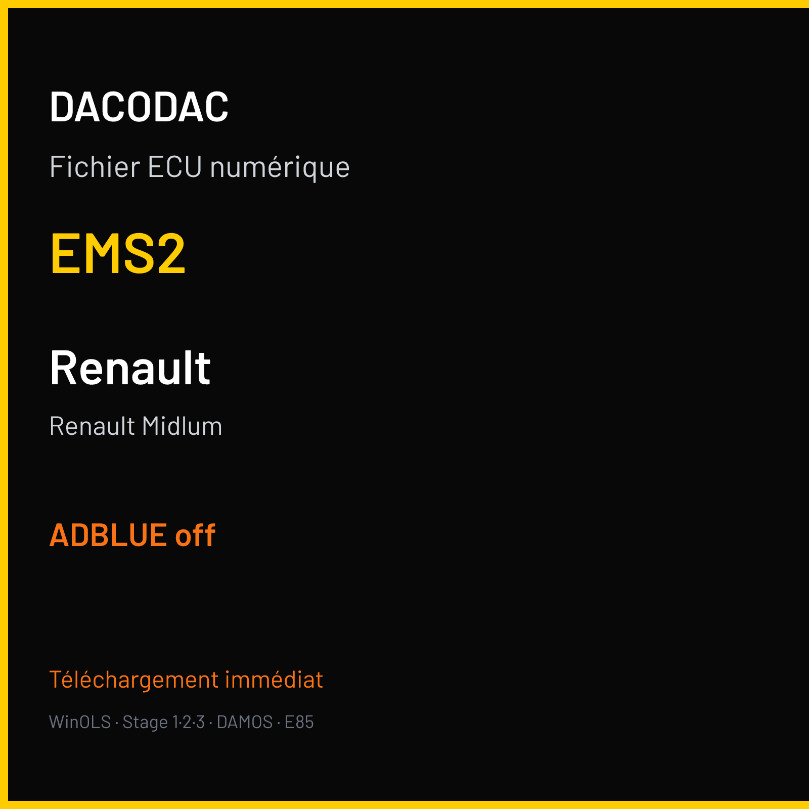Renault Midlum (2009) — EMS2 — ADBLUE off