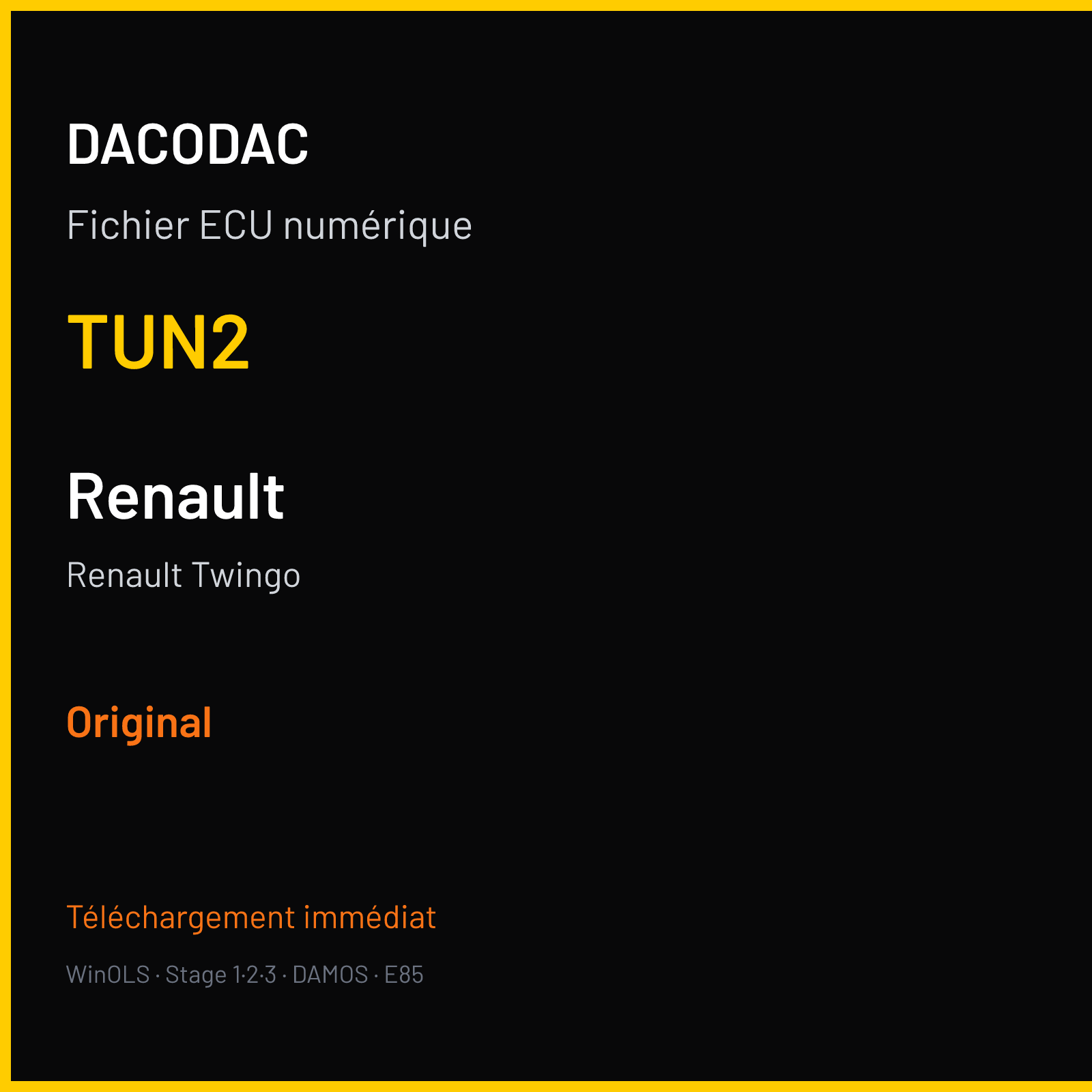 Renault Twingo (2012) — TUN2 — Original