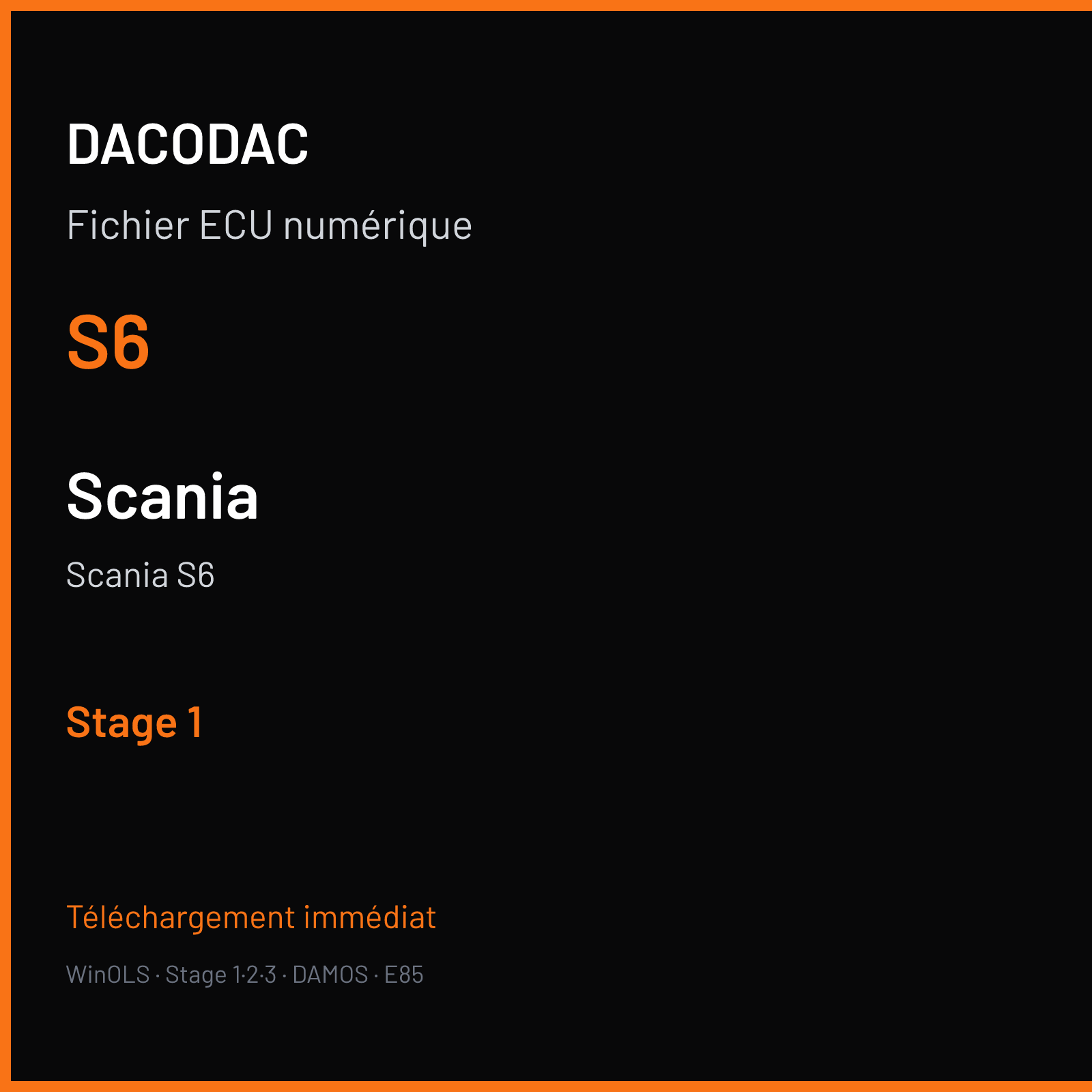 Scania S6 (2003) — S6 — Stage 1