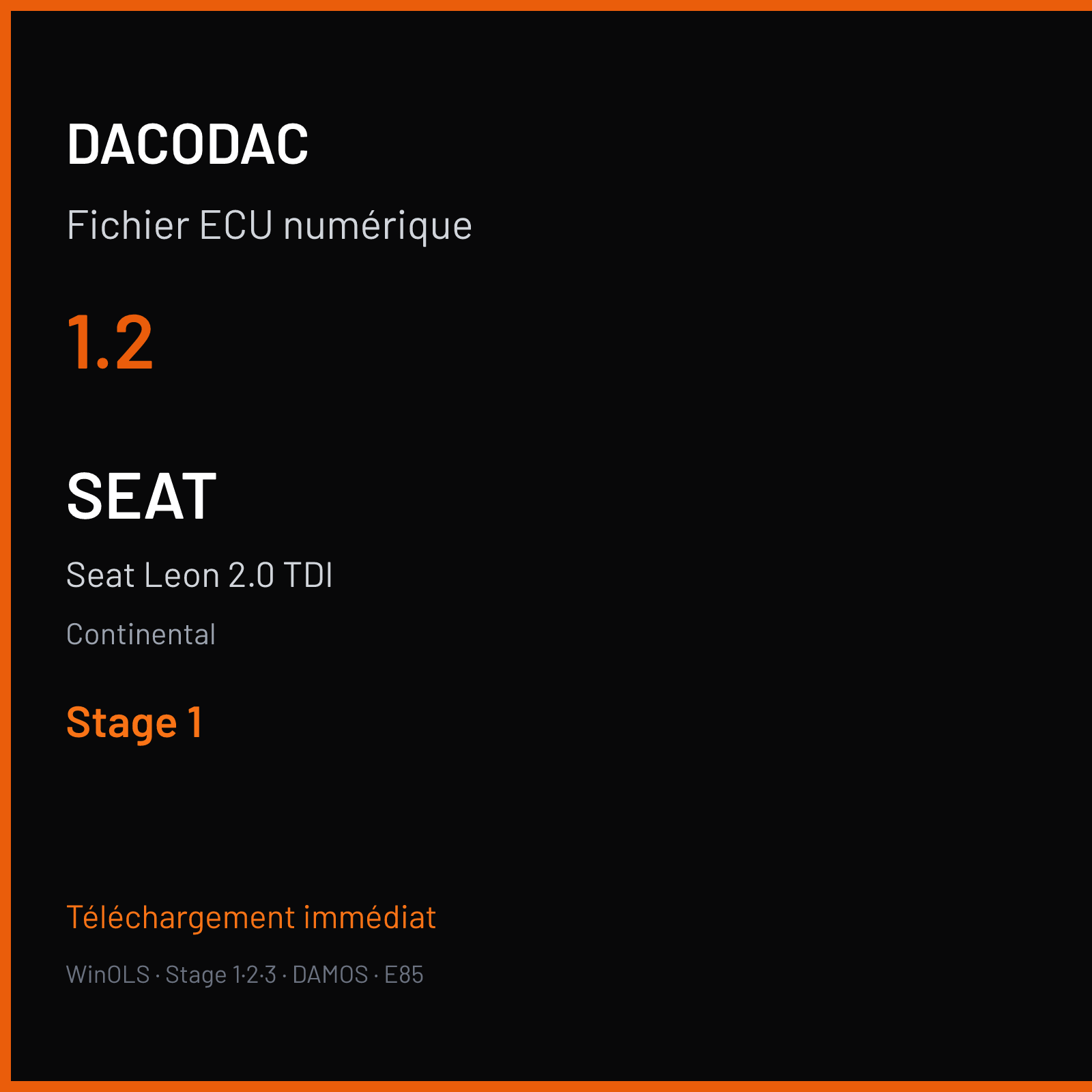 Seat Leon 2.0 TDI — Continental — 1.2 — Stage 1