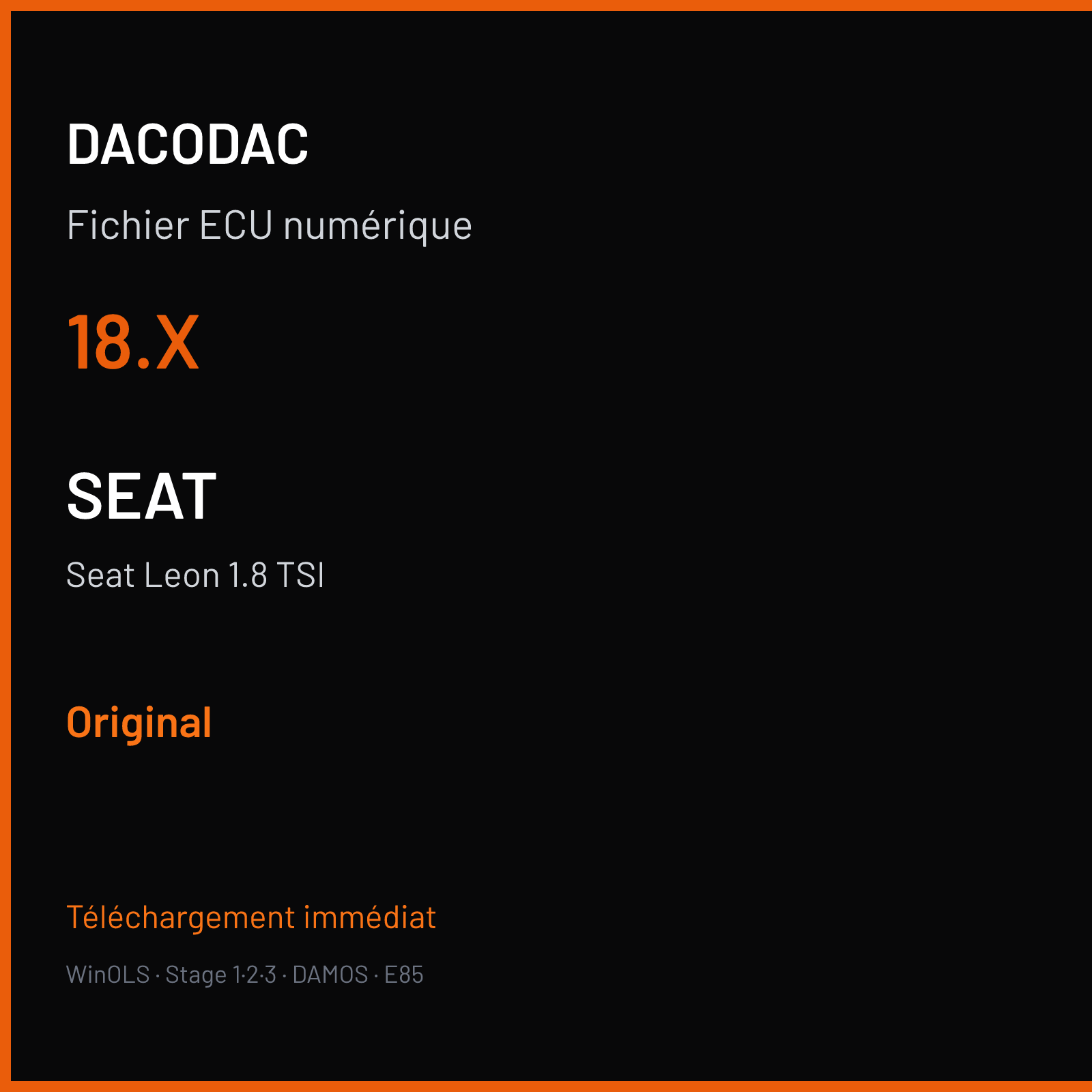 Seat Leon 1.8 TSI (2015) — 18.X — Original