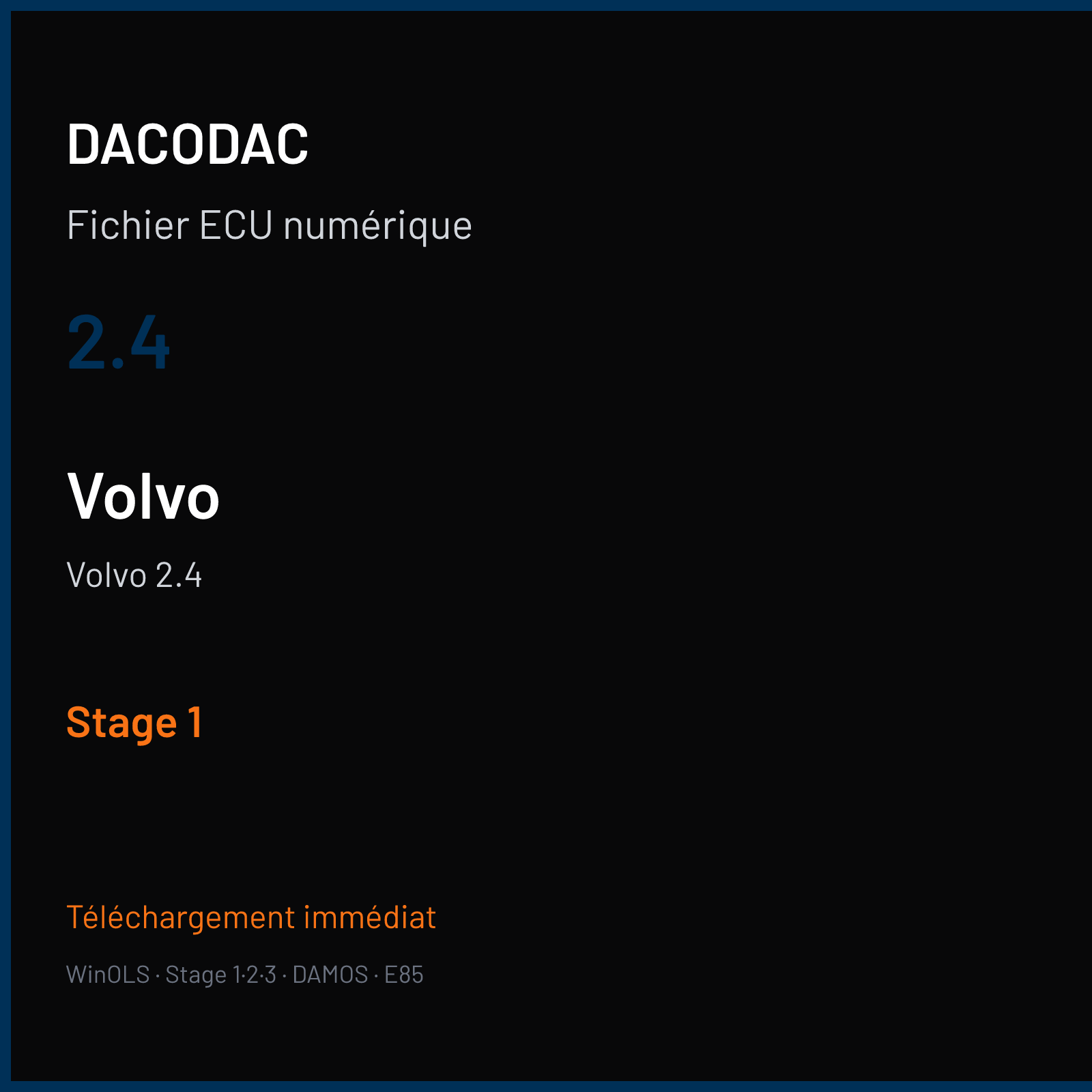 Volvo 2.4 (2020) — 2.4 — Stage 1