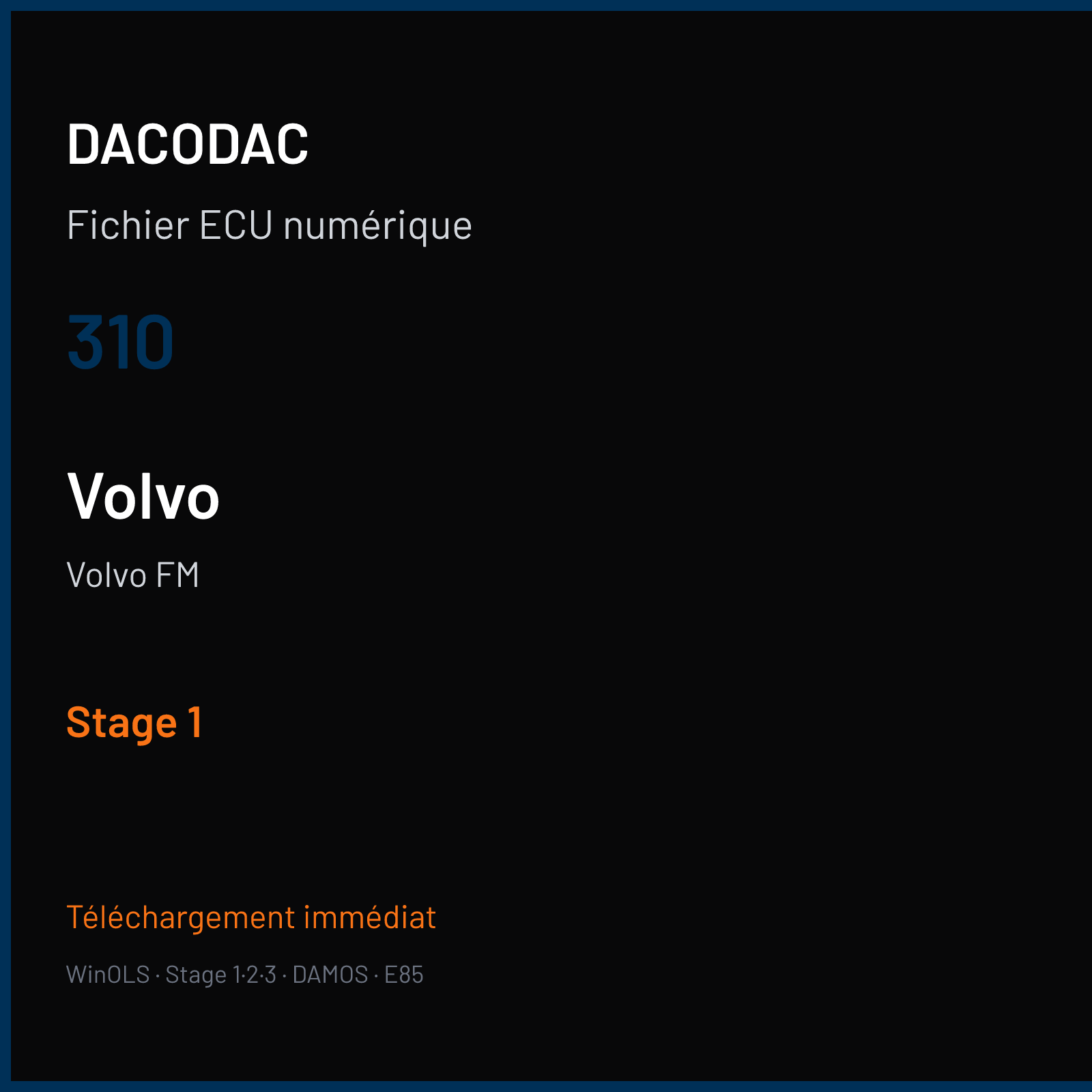 Volvo FM (2005) — 310 — Stage 1