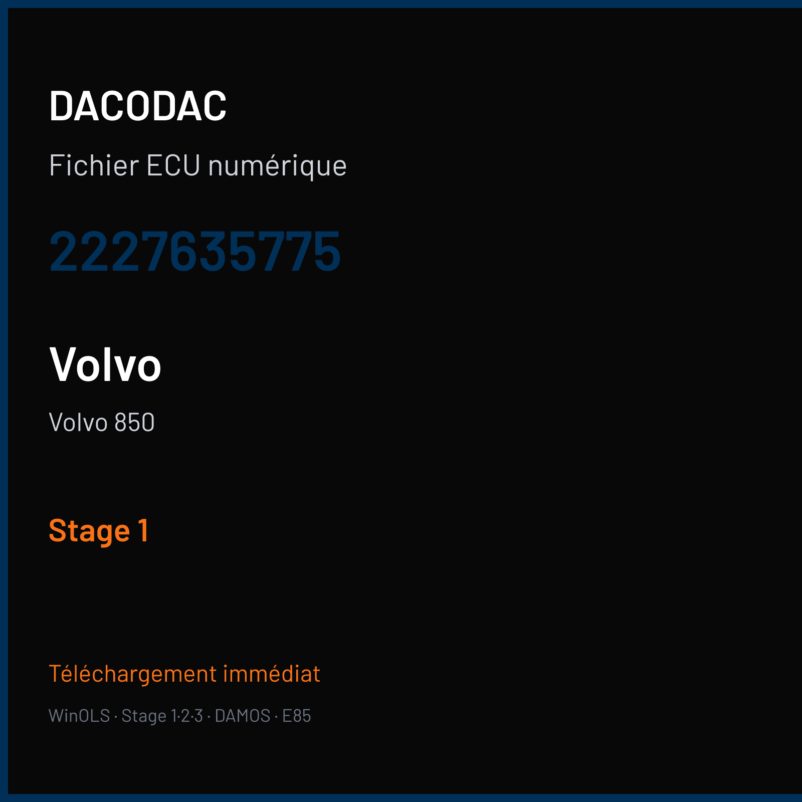 Volvo 850 (1996) — 2227635775 — Stage 1